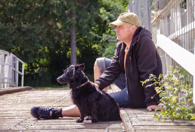 Cane con il padrone - Pixabay