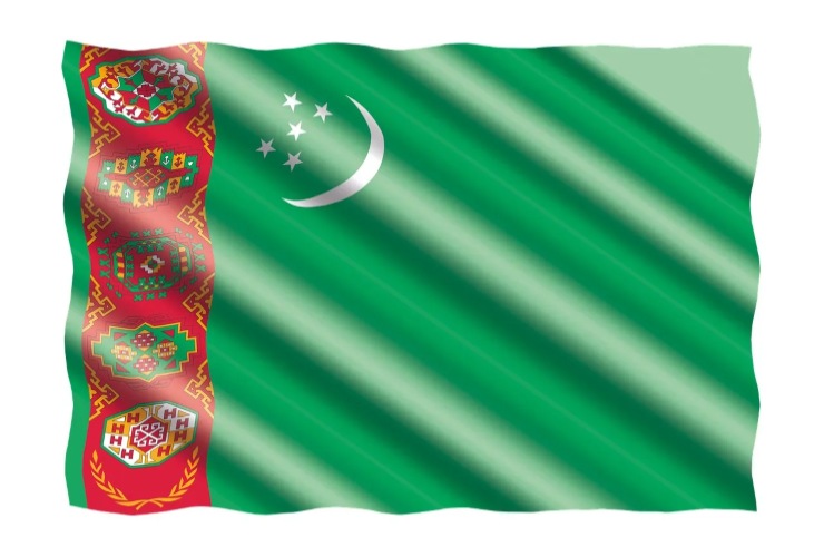Bandiera Turkmenistan - LeBisbetiche.com - (Credits_ Pixabay)