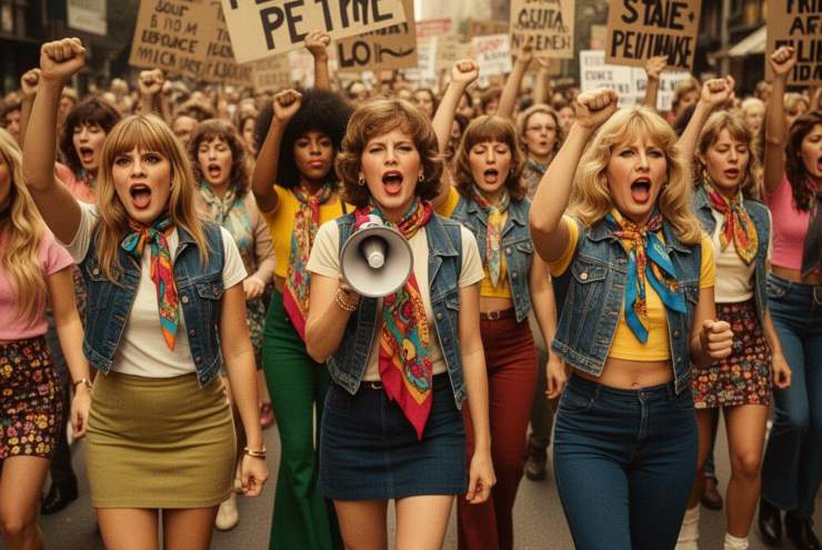 Femminismo anni '70 - LeBisbetiche.com