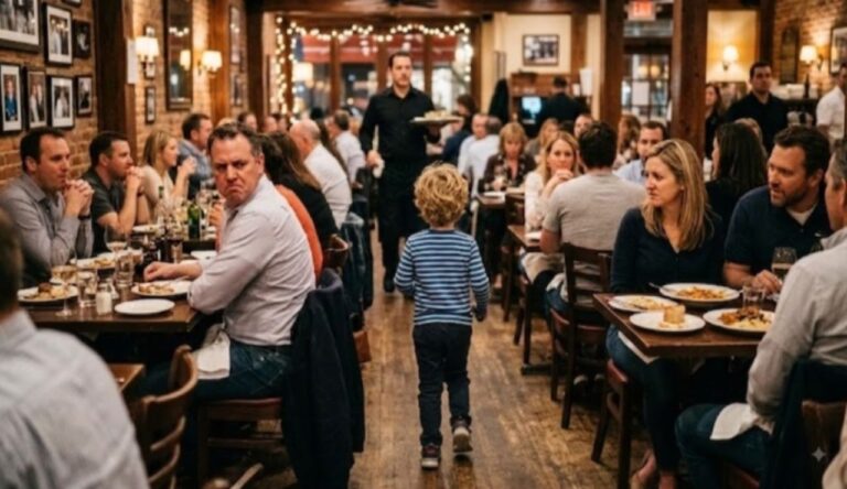 Bambino al ristorante, bambini - LeBisbetiche.com