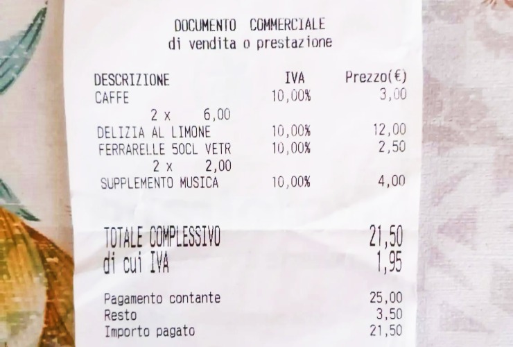 Scontrino Ischia - LeBisbetiche.com